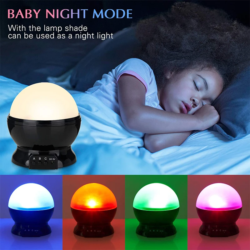 cool night lights Starry Sky Star Projector Night Light  For Baby Bedroom Decoration Child Kids Birthday Presents Gift night lamp