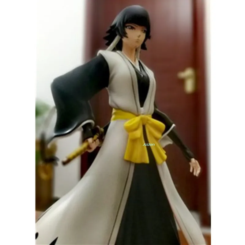 9 "BLEACH статуя Gotei 13 бюст Soi Fon полноразмерный портрет шихуин йоричи Смола действие Коллекционная модель игрушечная коробка 23 см Z2755