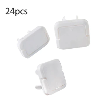 

Child Safety ABS Heat Resistant White Home Wall Plate Invisible Electric Socket Outlet Cover Anti Leakage With Pull Handle