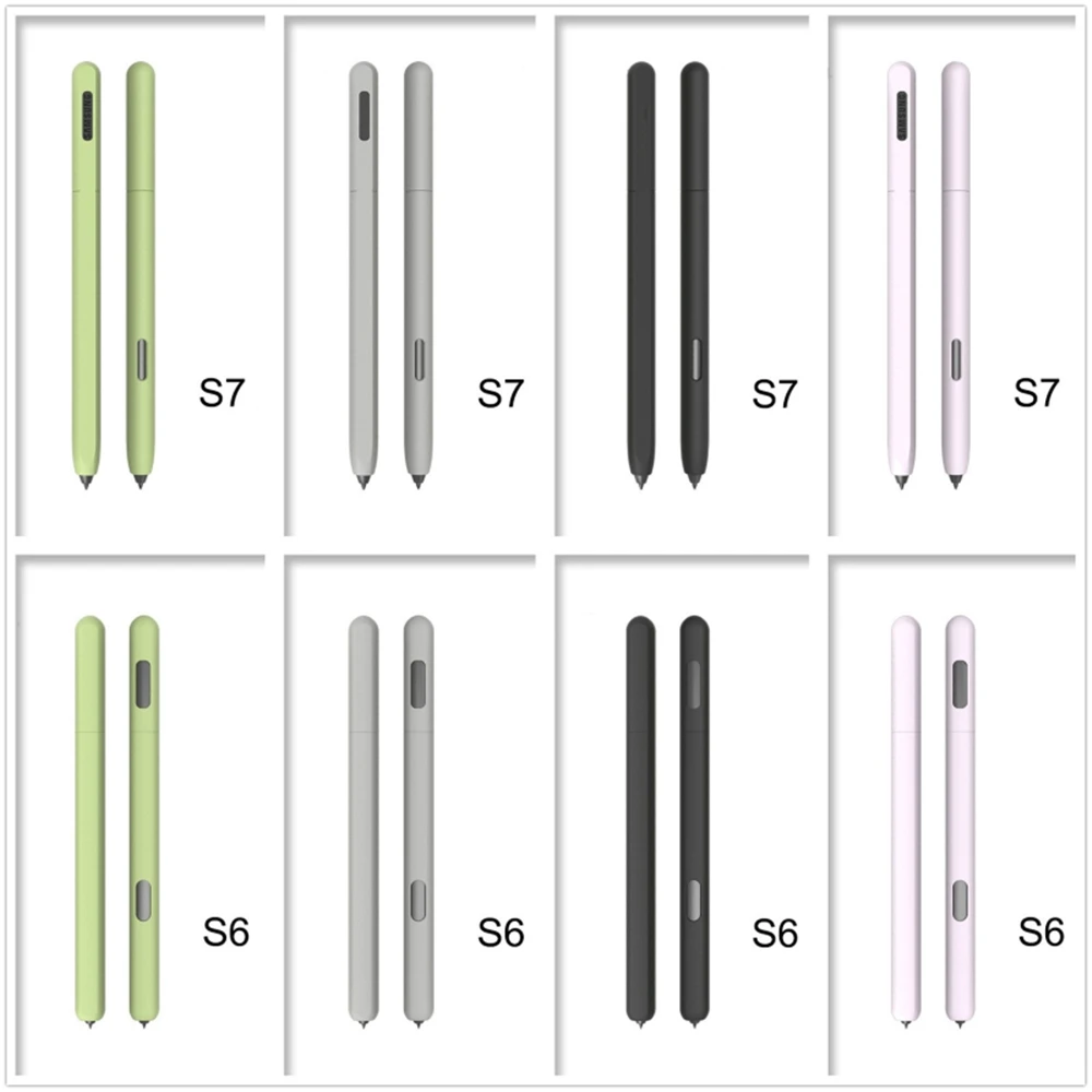Pencil case For Samsung Galaxy Tab S6 S7 S Pen Cover Cute Cartoon Tablet Silicone Pencil Case Cover Business