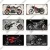 Putuo Decor Classic Motorcycle Plaques Metal Car Licenses Plates Metal Tin Wall Signs for Garage Man Cave Door Wall Art Decor ► Photo 3/6