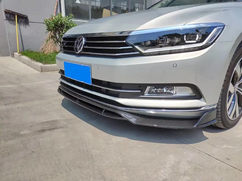 Для Volkswagen Passat B8 Body kit спойлер- для Passat ABS задний спойлер передний бампер диффузор защитные бамперы