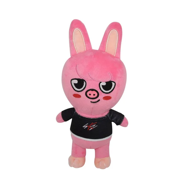 Skzoo Plush Toys Stray Kids Cartoon Stuffed Animal Plushies Doll Kawaii Companion For Kids Adults Fans Gift Leebit Wolf 20cm