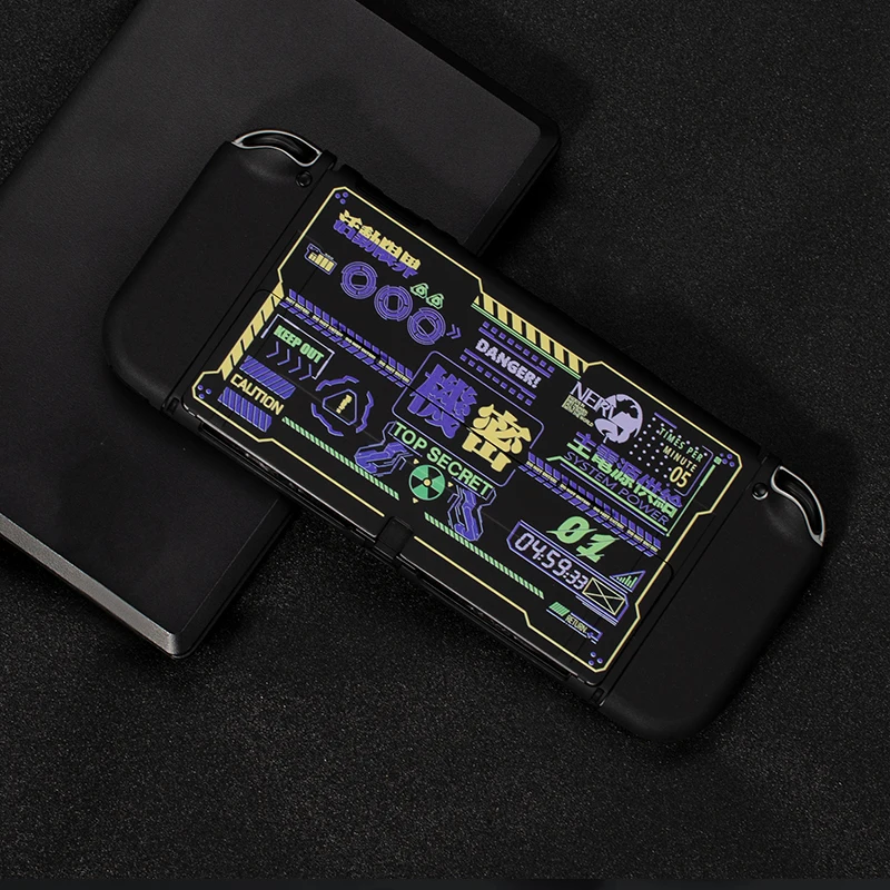 interruptor oled caso legal preto macio tpu capa suporte escudo protetor para nintend switch oled ns caso acessórios
