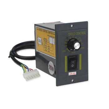 

Micro AC 220V Motor Speed ​​Point Regulator Controller Forward and Reverse 50hz E2S