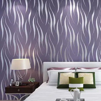 

Adeeing Home Wall Sticker Modern 3D Abstract Curved Strip Wallpaper Decor