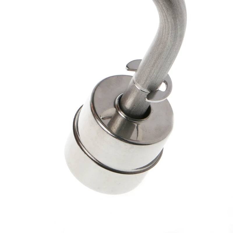 OOTDTY Stainless Steel Float Switch Right Angle Vertical Head Liquid Water Tank Level Sensor