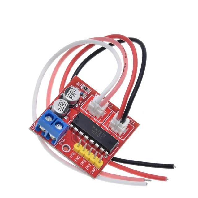 2.5A Dual bridge brushed DC motor Drive Controller Board Module for Arduino smart car robot Low power consumption MX1919 - Image 2