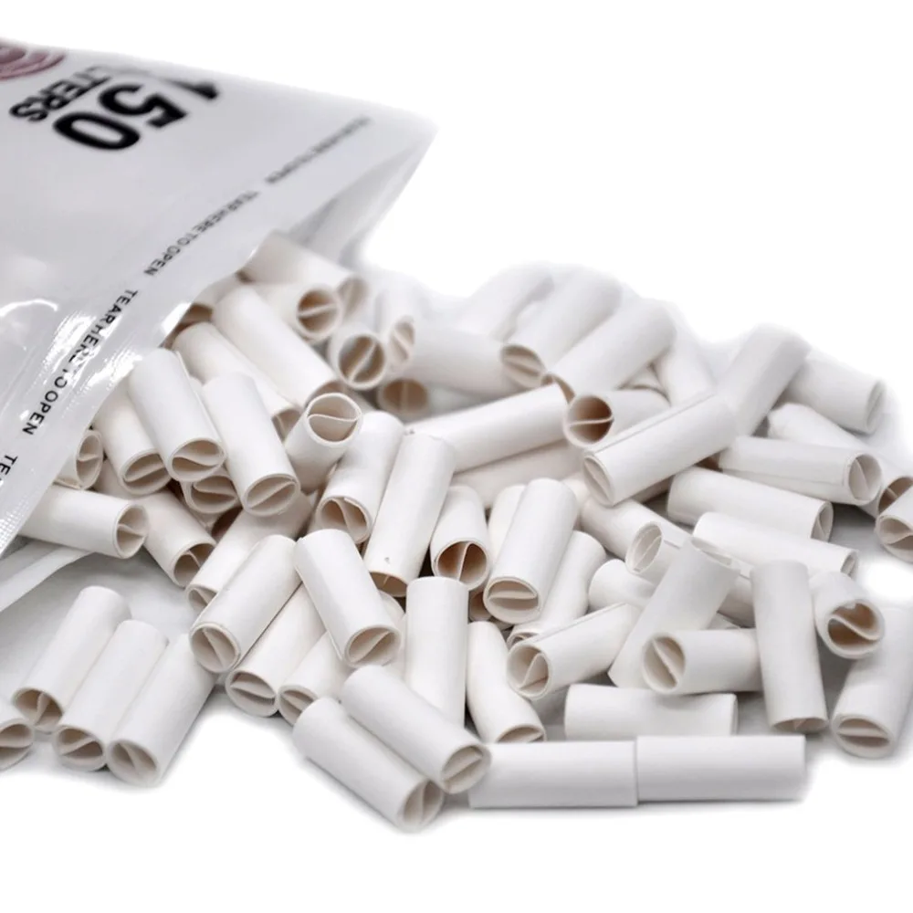1 Pack 150Pcs Hornet Hand-rolled Cigarette Paper Per Rolled Tips Natural Prerolled For Cigarette Rolling Paper 6MM