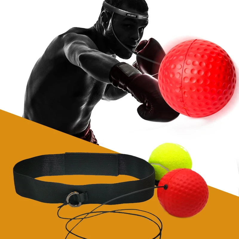 

Kick Boxing Reflex Ball Head Band Fighting Speed Training Punch Ball Muay Tai MMA Exercise Equipment Accessories