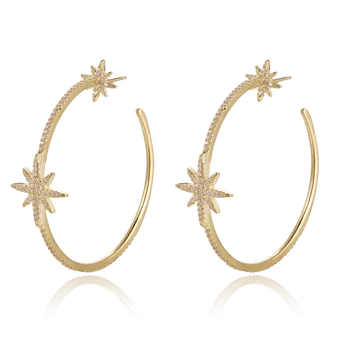 

Fahmi 2020 New Popular 100% 925 Sterling Silver Gold Earrings1-33High Quality Original Jewellery For Women Party Wedding Gift