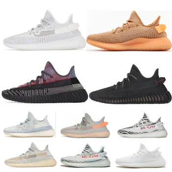 

2020 Men Casual Shoes Zebra Cinder 350 V2 Breathable Comfortable Women Sneaker Sport Running Shoes Static Luminous Drop Shipping