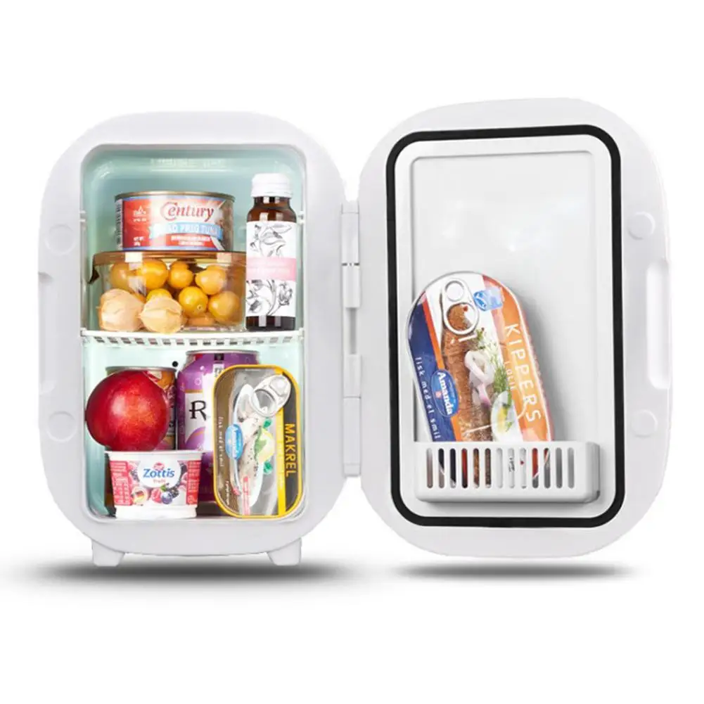 12V Refrigerator Freezer Heater 6L mini fridge Car Cooler Warmer Electric Fridge Portable Icebox Travel | Автомобили и мотоциклы