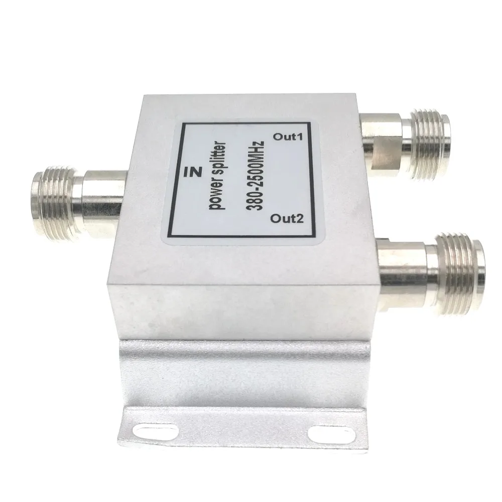 Радиочастотный коаксиальный сплиттер 380 2500 МГц N Fem Female 2 way 50 Ом|ohm system|splitter 1x2ohm plugs |
