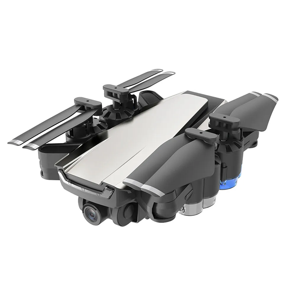 Белый H3 gps Дрон с 4k FPV Регулируемая HD Двойная камера wifi FPV RC Квадрокоптер складной Дрон gps следуем за мной Дрон RC вертолет - Цвет: Белый