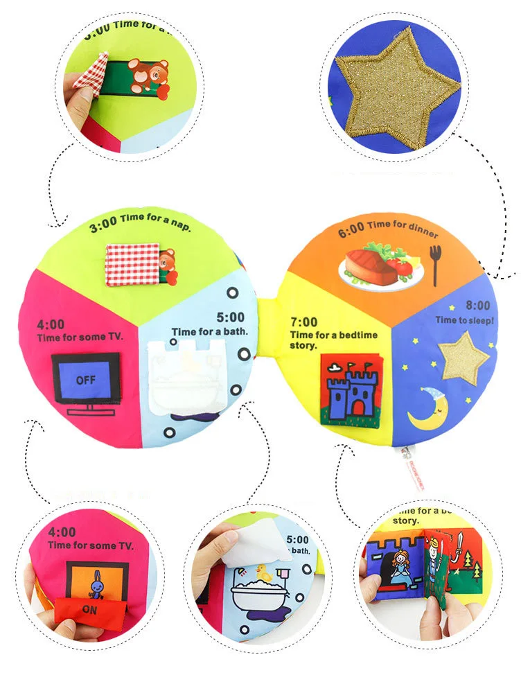 3D Baby Cloth Book Learning Number Education  (11)