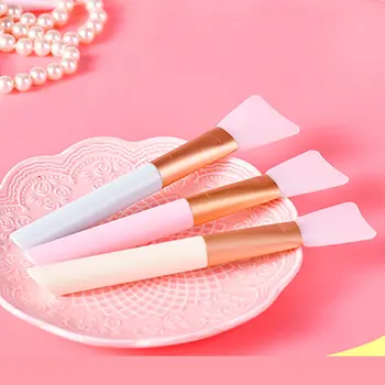 

Soft Tip Silicone Mask Brush Face Brush Beauty Brush Mask Powder Tone Membrane Stick Spa Cream Brush Beauty Tool Brush