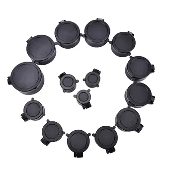 

Rifle Scope Lens Caliber 1 pcs 25.5-62mm Cover Cap For Hunting Scope Quick Flip Up Protection Lense Lid