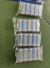 Cuchillas reemplazables compatibles con Gillette Fusion 5 Proglide Proshield, cuchilla de afeitar de seguridad, casetes de afeitar, plantilla de acero inoxidable de 5 capas