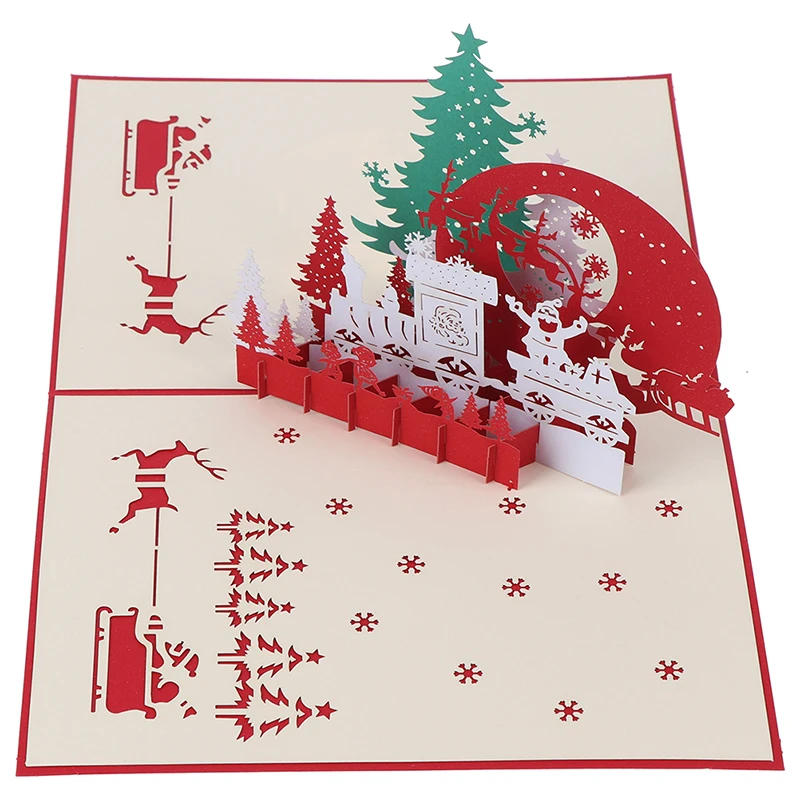 Love/Merry Christmas/ Valentines Day Gift Postcard with Envelope Stickers Invitation Greeting Cards - 4000078425175