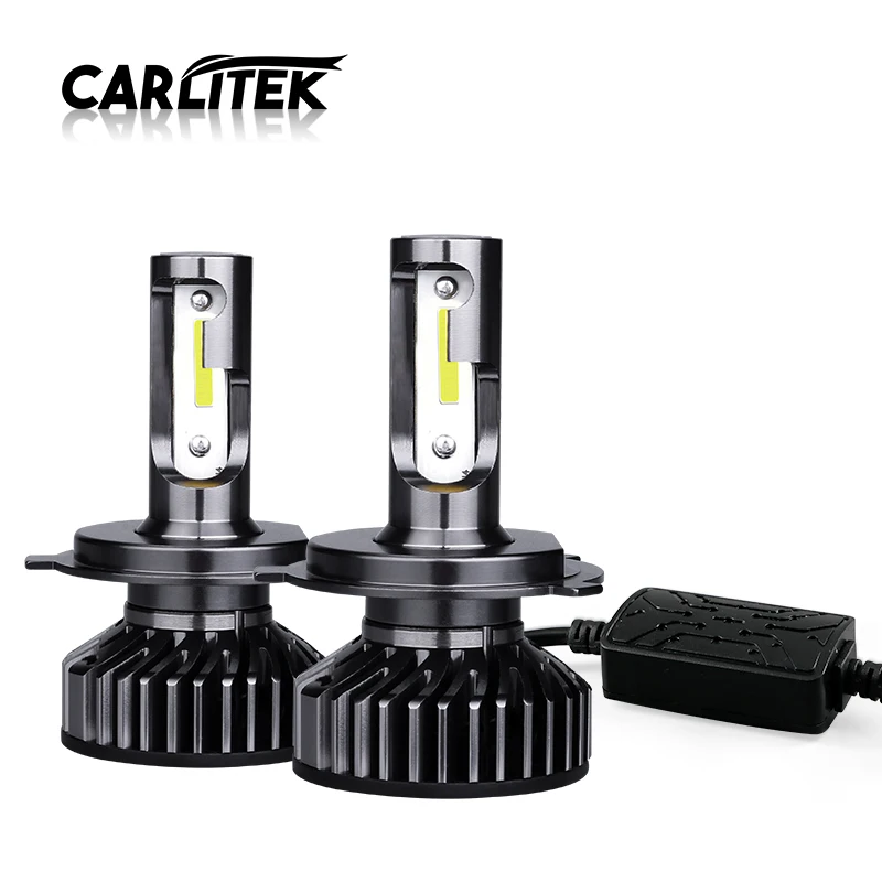 Автомобисветильник фара CARLitek 4300 лм H7 H4 Led Turbo 12 В лампа DOB H11 HB4 HB3 H8 противотуманная