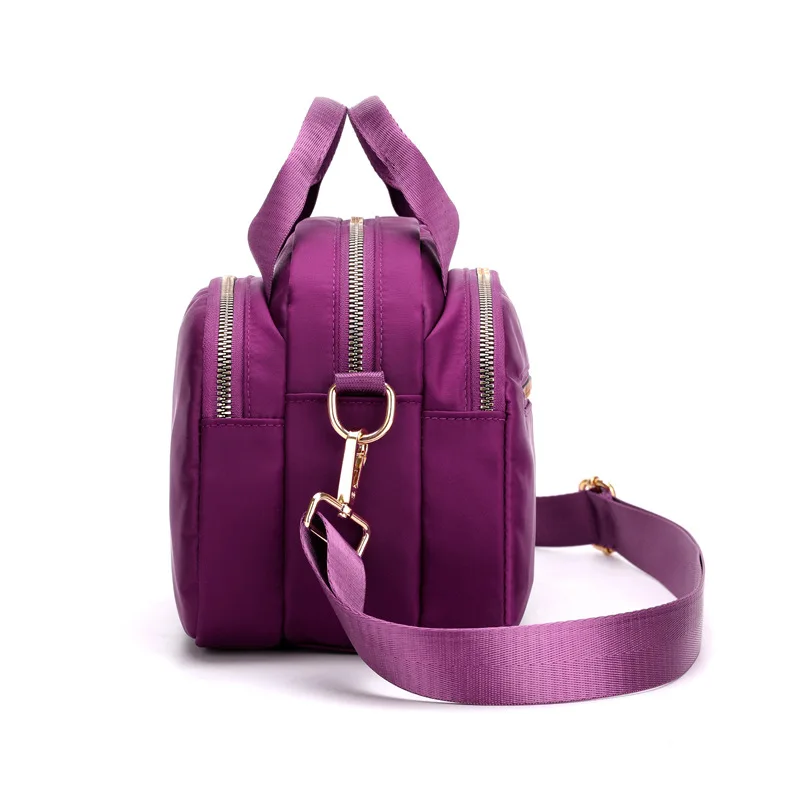 

Simple Light Women's Shoulder Oblique Bag Large Capacity Versatile Nylon Bag Multi-functional Practical Handbag