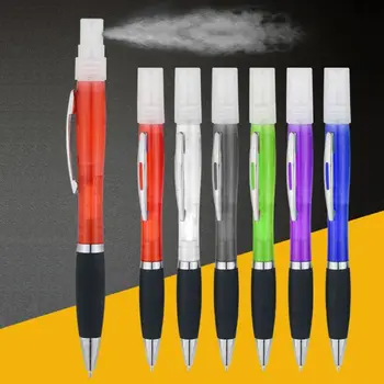 

6Pcs Spray Ballpoint Pen Disinfectant Pen Plastic Mini Portable Travel Refillable Perfume Bottle toys