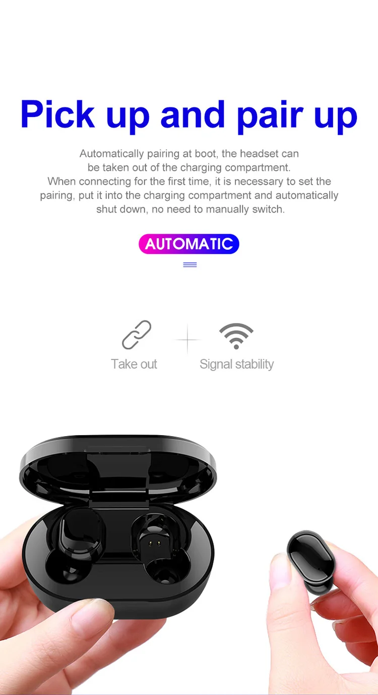 M1 TWS Bluetooth V5.0 беспроводные наушники-вкладыши IPX6 водонепроницаемые наушники чехол для микрофона с функцией зарядки стерео басы беспроводные