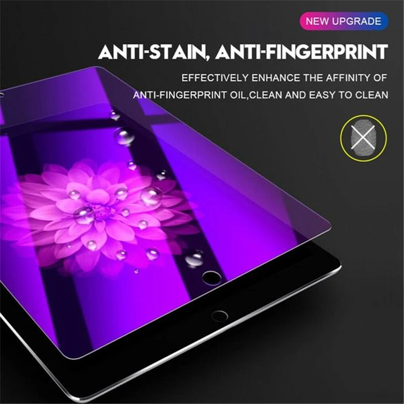 Anti-blue Light Glass Screen Protector Tablets Case Cover For Apple Ipad  Pro 10.5 10.2 11 Inch I Pad Air 1 2 Mini 2 3 4 5 Cases - Tablets & E-books  Case - AliExpress