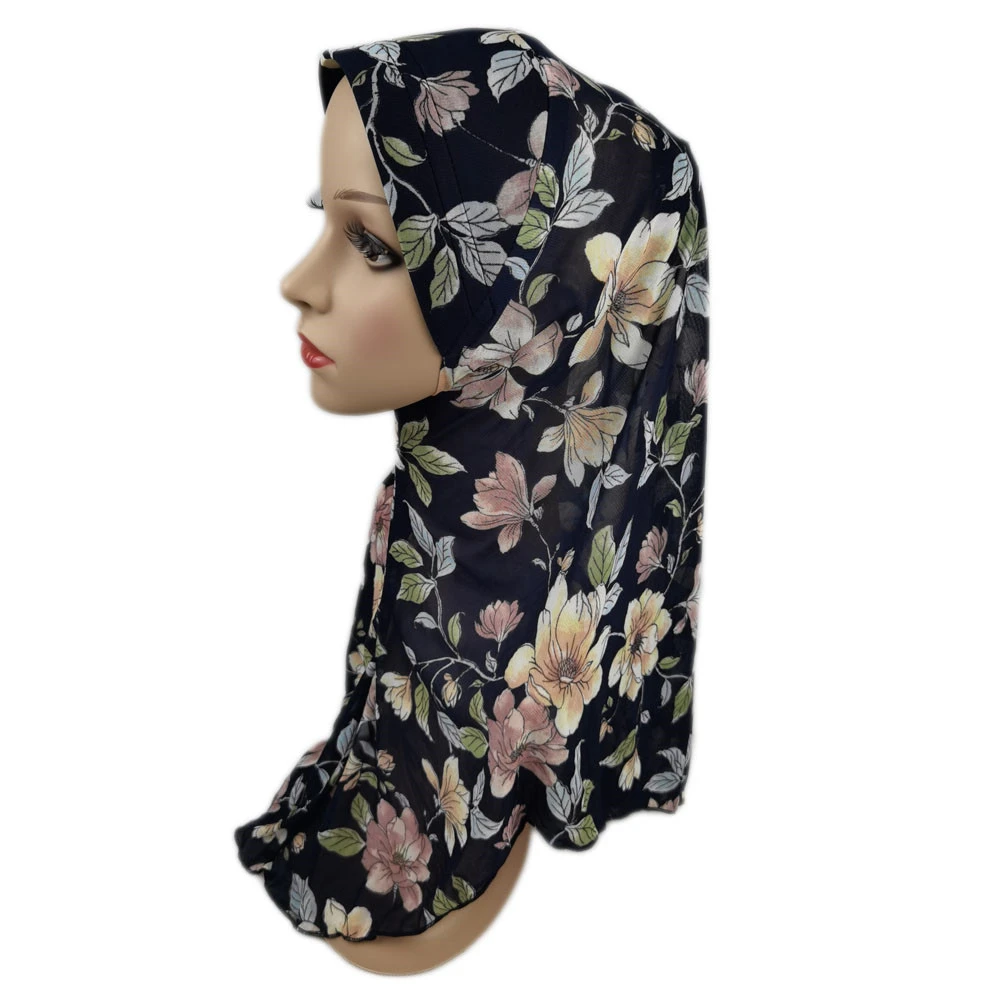 Muslimische Frauen Ein Stück Hijab Hut Islamischen Amira Kopftuch Kopf Wrap Schal Hals Abdeckungen Turban Arabischen Bandanas Zubehör Mode – Detail 13