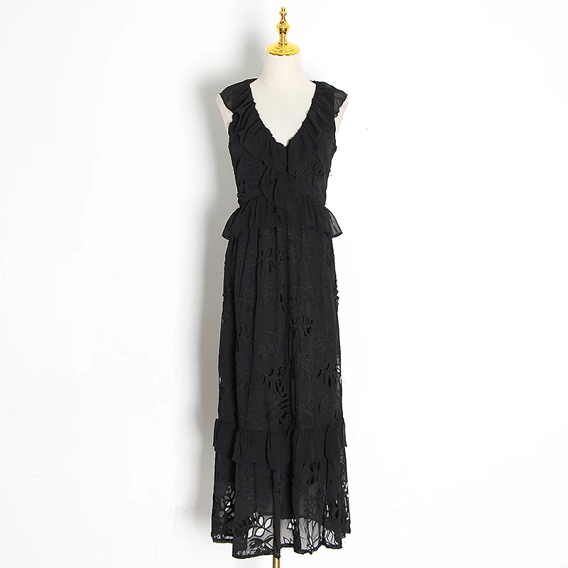 Vintage Real Silk Velvet Women Black Shirt Elegant
