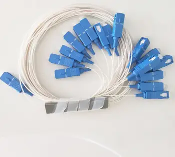 

PVC 1x16 Plc G657A1 Splitter FTTH Fiber-Optic SC/APC SM 1m 10pcs/Lot SC UPC
