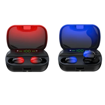 

Q61 TWS Wireless Bluetooth 5.0 Earphones Headphones 1500MAh Charging Case 9D Stereo Headset LED Display