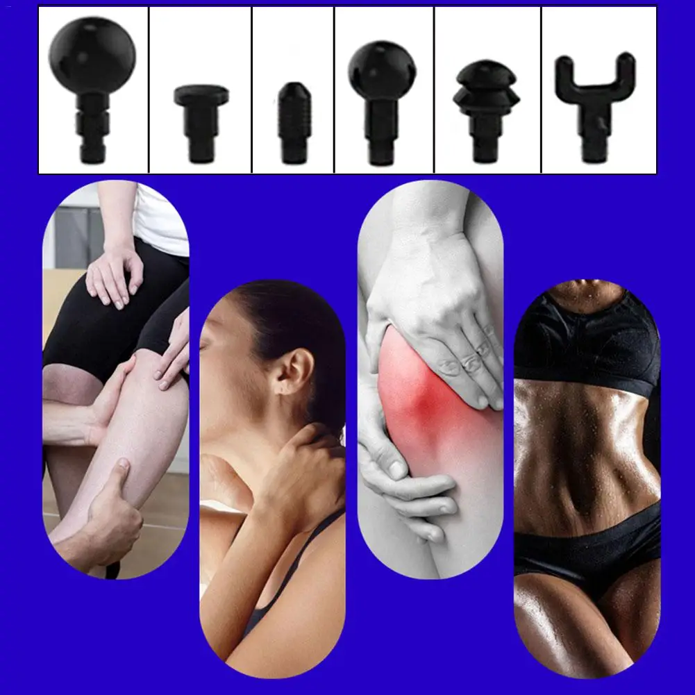 EU US UK Fascia Gun Muscle Massager Fitness Silent Electric Impact Gun Deep Muscle Vibration Shock 5
