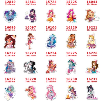 

2020 new arrival Free shipping 30 pcs/package printed resin planar flat-back resins for Hair Bow Decoration PR12819