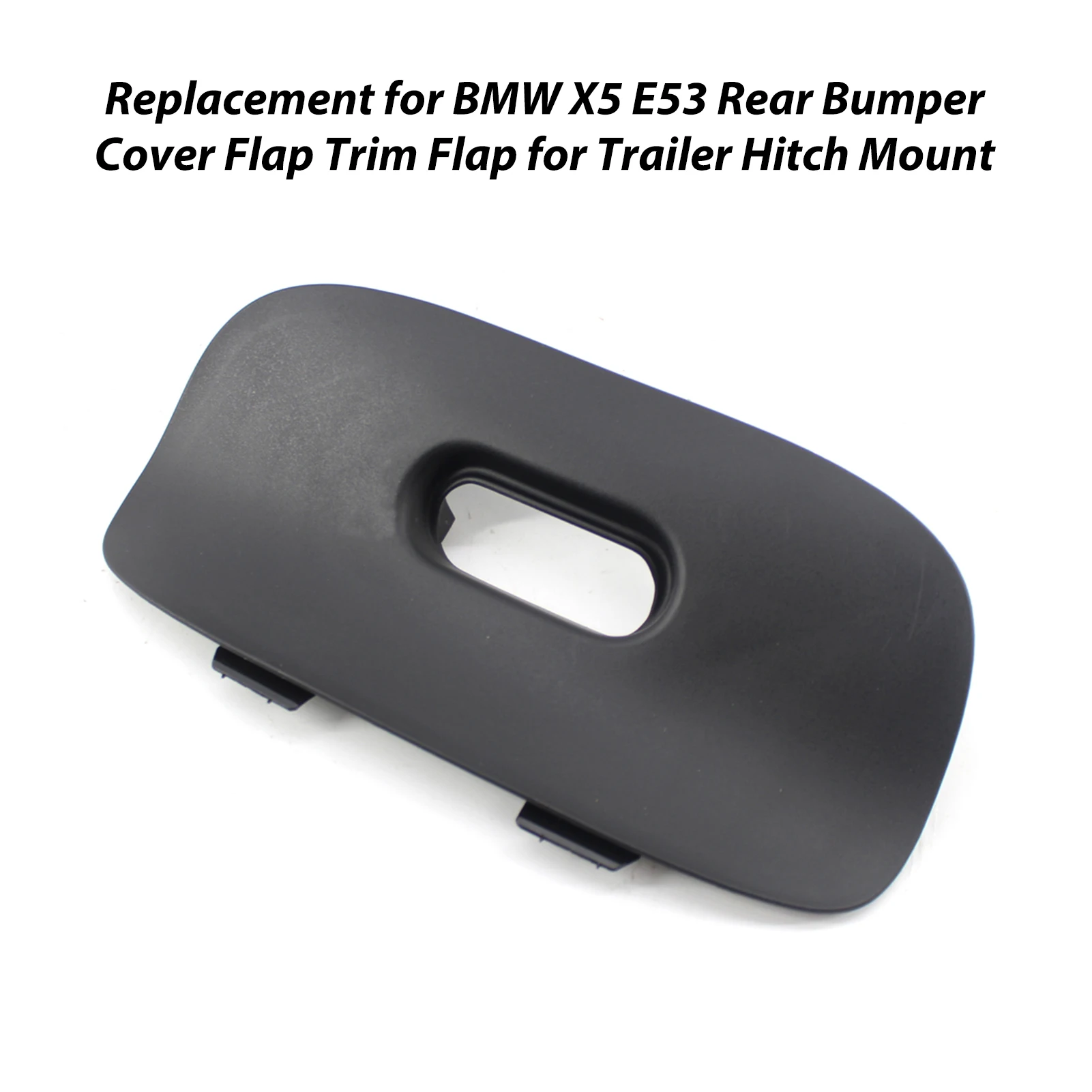 Stoßstange Abdeckung Auto Hinten Stoßstange Zughaken Cover Hinten Stoßstange  Abdeckung Klappe für-BMW X5 E53 2000-2006 51128402327 - AliExpress