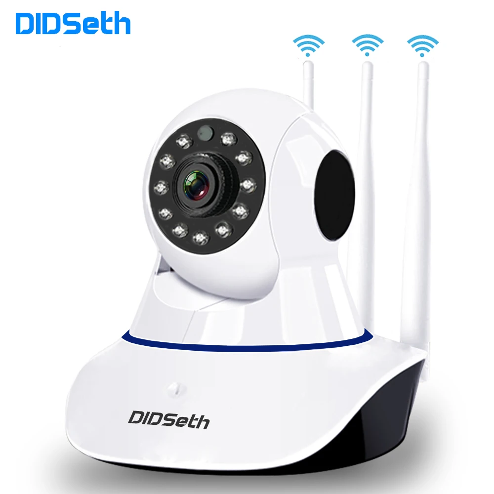 IP камера DIDseth с поддержкой Wi Fi 1080P 3 антенны|Камеры видеонаблюдения| |