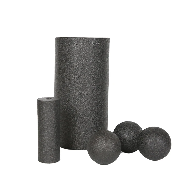 

4PCS Massage Rollers Yoga Axis Foam Rolls Fascia Ball Set EPP Yogic Fitness Fascial Bars