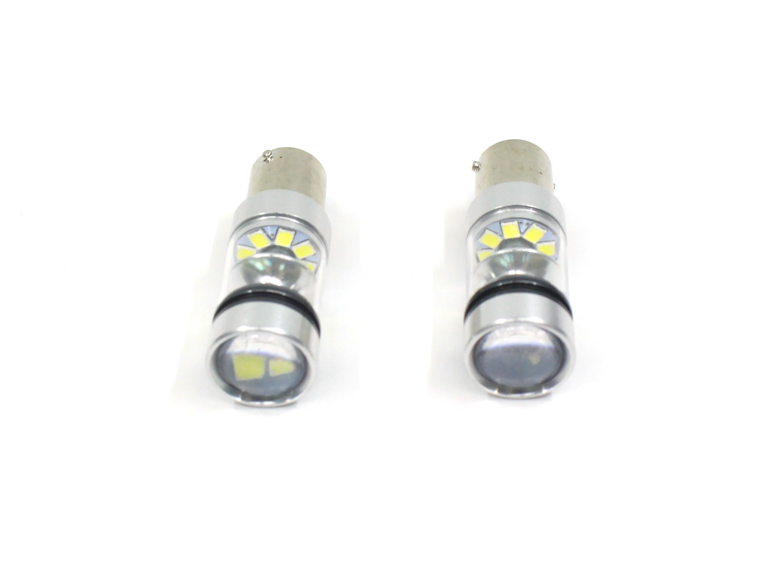 2X высокомощный светодиодный автомобильный светильник 1156 100W 20SMD Фары заднего хода Поворотная сигнальная лампа 12V 6500K белый авто светодиодный лампы
