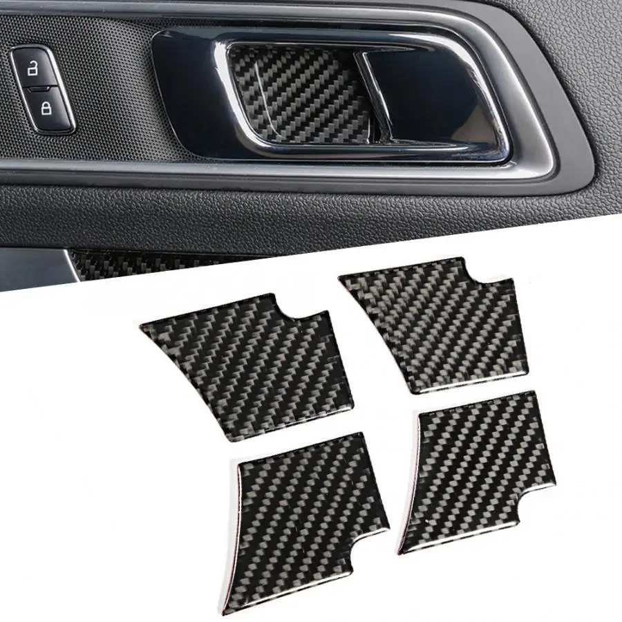 4pcs ABS Plating Inner Armrest Decorative Frame Cover for Ford Explorer 2016