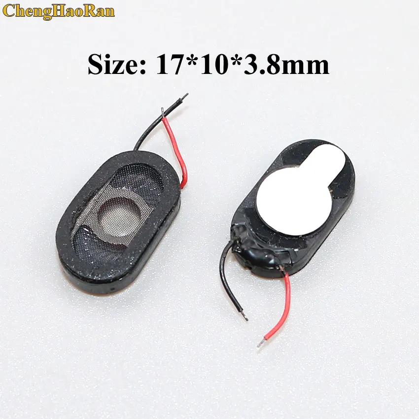 L 17x10x3.8mm Круглый громкий динамик 13 мм 15 мм 17 18 20 23 26 мм 28 30 35 40 мм зуммер звонка Звук Динамик Замена для сотового телефона с двумя линиями - Цвет: L 17x10x3.8mm