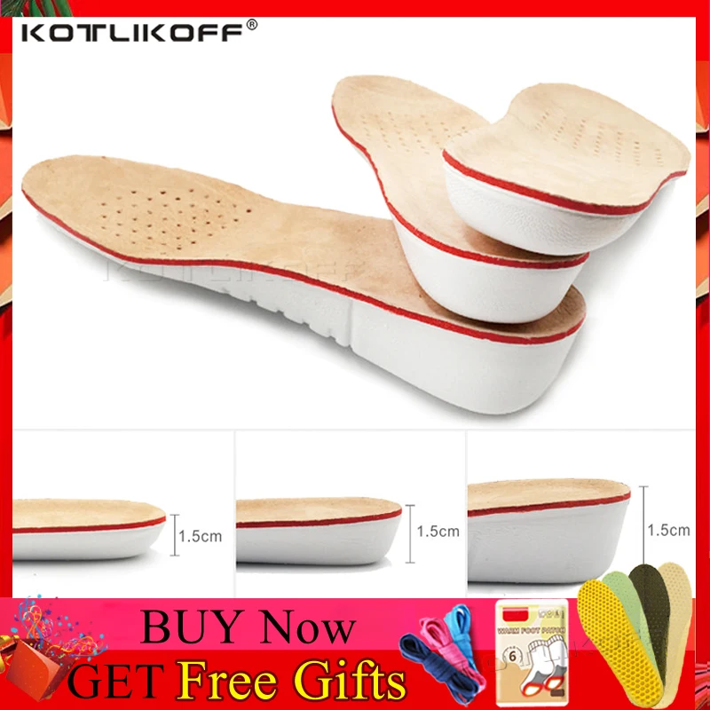 KOTLIKOFF Height Increase Insole 1 5 2 5 3 5cm Head Layer Pigskin kotlikoff-height-increase-insole-1-5-2-5-3-5cm-head-layer-pigskin