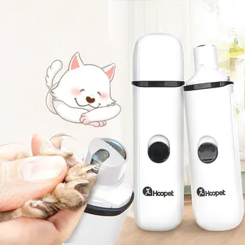 

HOOPET Electric Pet Nail Grinder Pet Paws Trimmer Dog Nails Grooming Tool Cat Clipper Trimming Cutter USB Charging Pet Supply