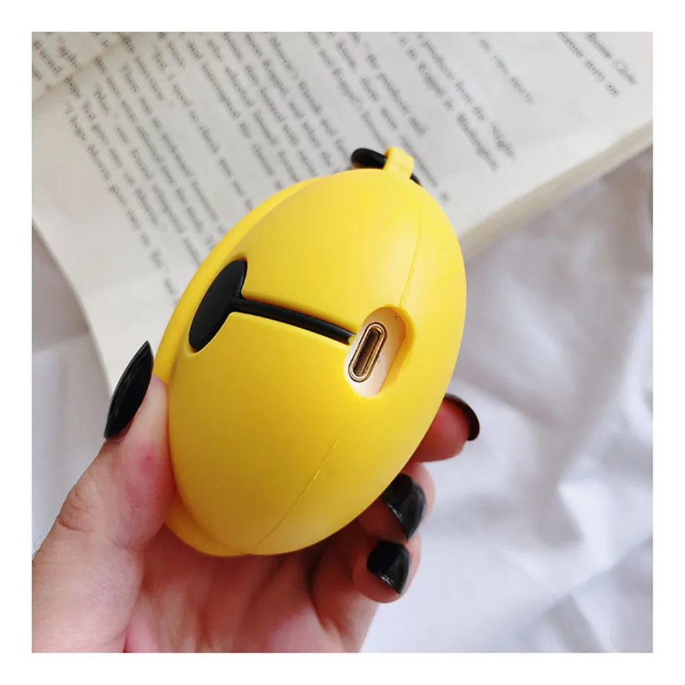Для AirPods Чехол Мягкий силиконовый чехол Bluetooth беспроводные наушники милый 3D мультфильм для Apple Air pods 1 2 зарядная коробка Звездные войны