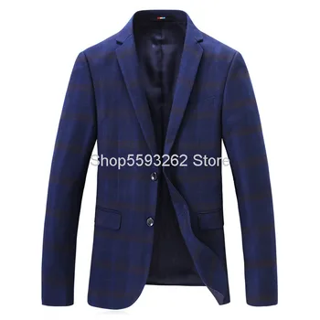 

2020 Autumn Men Leisure Boutique Suit Coat Youth Slim Fit Suit 9830