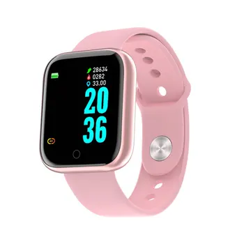 

Y68 Smart Watch Women And Men Heart Rate Monitor Sports Tracker Wristband Step Counter Wireless D20 Pro