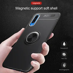На Алиэкспресс купить чехол для смартфона shockproof armor phone case for oneplus 6 6t protective back cover case for oneplus 7 pro rugged hard pc magentic ring coque