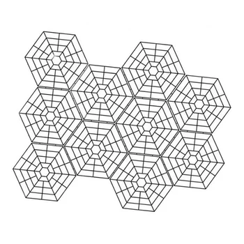 

20pcs Floating Pond Protectors Plastic Net Fish Guard Grid Cover for Birds Pests LBShipping