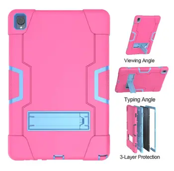 

Kids Silicone Stand Case for Huawei MediaPad M6 10.8 Shockproof Kickstand Cover Soft Fundas