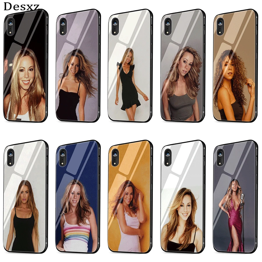 Стеклянный чехол для iPhone 5 5S SE мобильного телефона 6 6s 7 8 Plus XR X XS максимальный Mariah